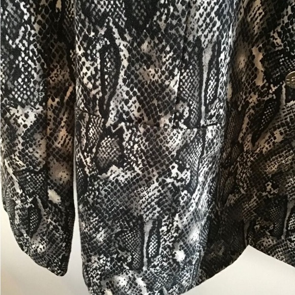 ERNEST LE GAMIN Womens Blazer Jacket Disney Cotton Grey Gray EX S XS FRANCE - Picture 5 of 6